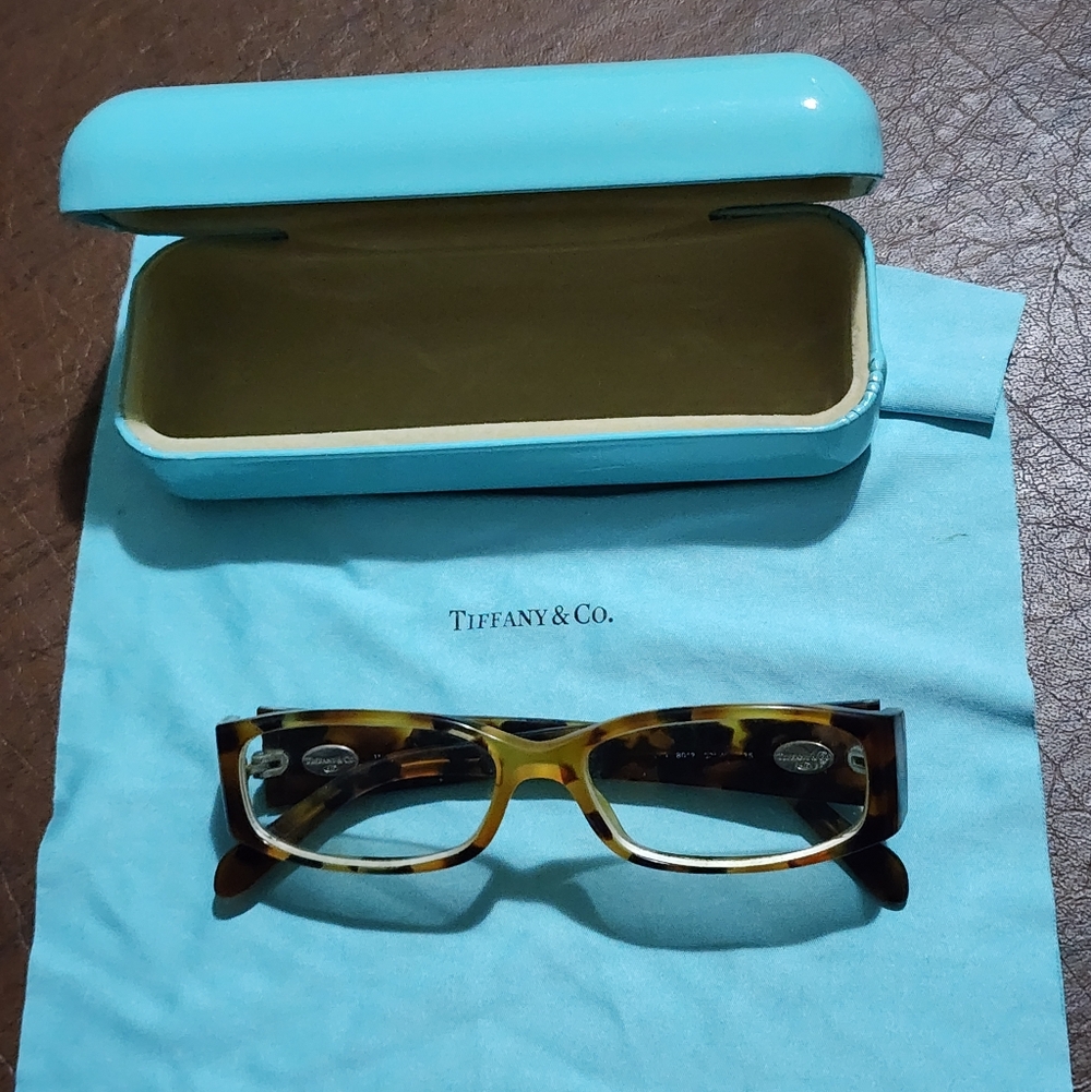 Tiffany & Co. Tortoiseshell Glasses with Case